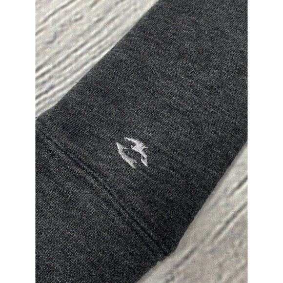 Billabong Charcoal Heather Gray Button Up Hooded Jacket Women's Size S Pockets - Picture 11 of 14